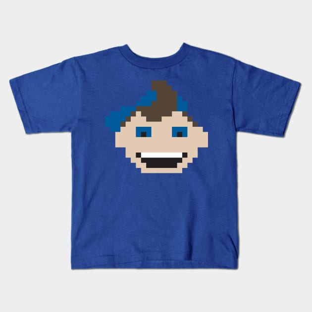 (LAD) Baseball Mascot Kids T-Shirt by Pixburgh